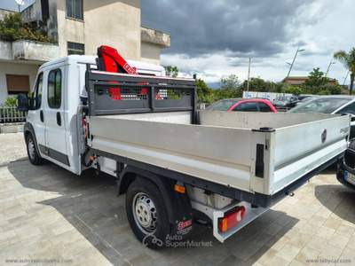 Fiat Ducato Ducato 35 2.3 MJT 130CV PLM-DC Cab.Maxi GRU FASSI Bianco usata Somma Vesuviana