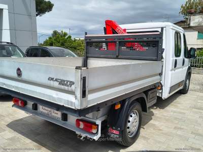 Fiat Ducato Ducato 35 2.3 MJT 130CV PLM-DC Cab.Maxi GRU FASSI Bianco usata Somma Vesuviana