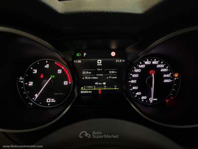 Alfa Romeo Stelvio Stelvio 2.2 T.diesel 210CV AT8 Q4 Veloce USATO CERTIFICATO | VELOCE Nero usata Manduria