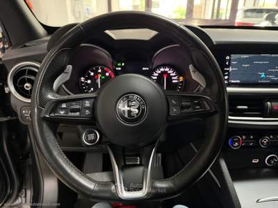 Alfa Romeo Stelvio Stelvio 2.2 T.diesel 210CV AT8 Q4 Veloce USATO CERTIFICATO | VELOCE FULL Nero usata Manduria