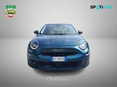 Fiat 600 Hybrid 100 CV DCT MHEV La Prima Verde usata Cassino
