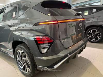 Hyundai Kona 1.6 HEV DCT NLine Grigio usata Padova