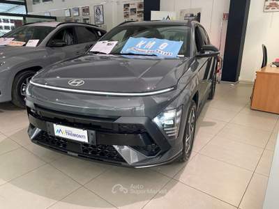 Hyundai Kona 1.6 HEV DCT NLine Grigio usata Padova