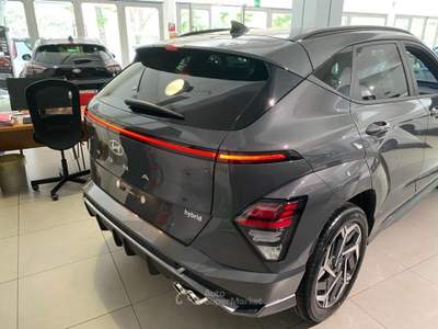 Hyundai Kona 1.6 HEV DCT NLine Grigio usata Padova