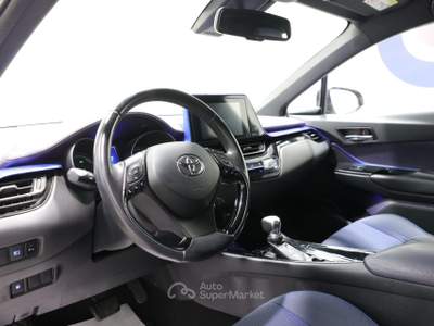 Toyota C-HR 1.8 HYBRID E-CVT LOUNGE FARI LED NEOPATENTATI Grigio usata Brescia