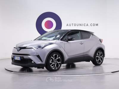 Toyota C-HR 1.8 HYBRID E-CVT LOUNGE FARI LED NEOPATENTATI Grigio usata Brescia