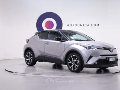 Toyota C-HR 1.8 HYBRID E-CVT LOUNGE FARI LED NEOPATENTATI Grigio usata Brescia
