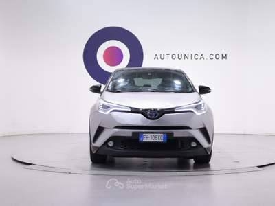 Toyota C-HR 1.8 HYBRID E-CVT LOUNGE FARI LED NEOPATENTATI Grigio usata Brescia