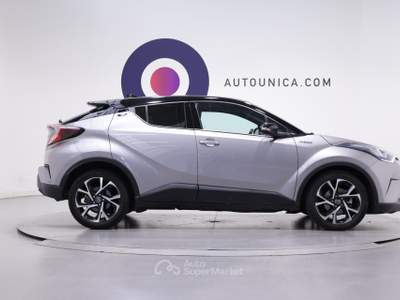 Toyota C-HR 1.8 HYBRID E-CVT LOUNGE FARI LED NEOPATENTATI Grigio usata Brescia