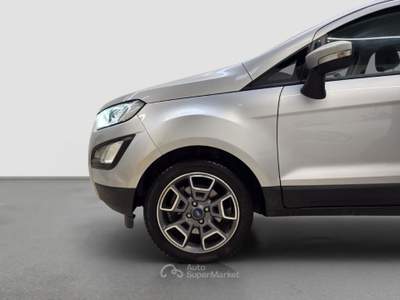 Ford EcoSport 1.0 ecoboost Titanium 100cv my19 Argento usata Collegno