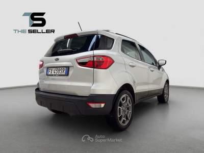 Ford EcoSport 1.0 ecoboost Titanium 100cv my19 Argento usata Collegno