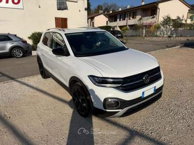 Volkswagen T-Cross 1.0 TSI 110 CV DSG Advanced OK NEOPATENTATI Bianco usata SAN PIETRO IN CARIANO