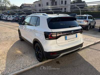 Volkswagen T-Cross 1.0 TSI 110 CV DSG Advanced OK NEOPATENTATI Bianco usata SAN PIETRO IN CARIANO
