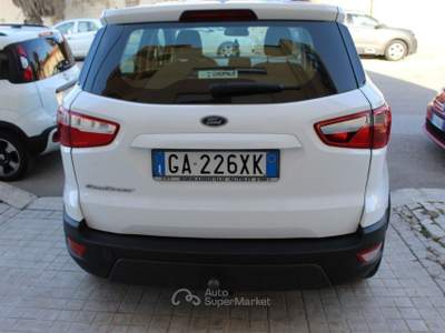 Ford EcoSport 1.5 Ecoblue 95 CV Start&Stop -GANCIO DI TRAINO Bianco usata Trapani