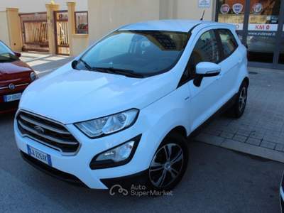 Ford EcoSport 1.5 Ecoblue 95 CV Start&Stop -GANCIO DI TRAINO Bianco usata Trapani