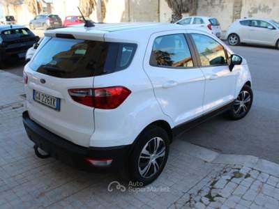 Ford EcoSport 1.5 Ecoblue 95 CV Start&Stop -GANCIO DI TRAINO Bianco usata Trapani