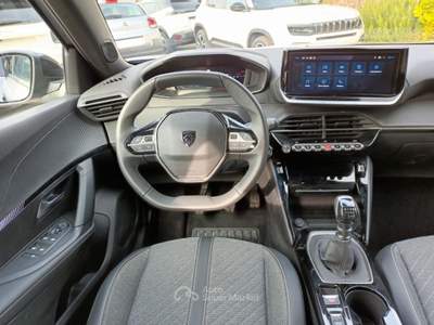 Peugeot 2008 1200 PURETECH ALLURE 100CV CARPLAY VETRI SCURI"17 Argento usata Roma