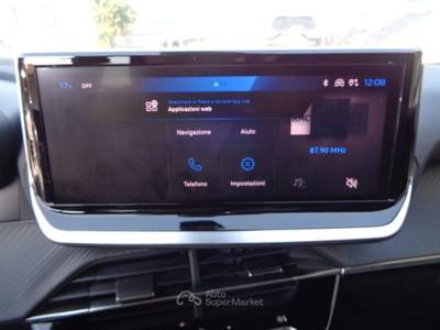 Peugeot 2008 1200 PURETECH ALLURE 100CV NAV CARPLAY CAM "17 Nero usata Roma