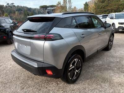Peugeot 2008 1200 PURETECH ALLURE 100CV CARPLAY VETRI SCURI"17 Argento usata Roma