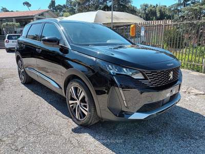 Peugeot 5008 1500 BLUEHDI ALLURE PACK 130CV EAT8 7POSTI ITALIA Nero usata Roma