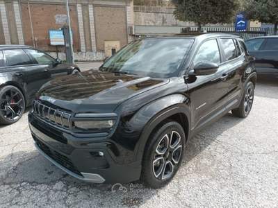 Jeep Avenger 1200 MHEV SUMMIT AUTOM 100CV TETTO INFOTAINMENT Nero usata Vetralla