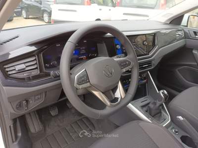 Volkswagen Polo 1000 TSI EDITION PLUS 95CVCARPLAY CAM VETRSCUR ITA Bianco usata Roma