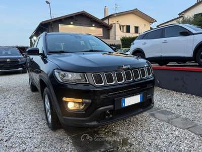 Jeep Compass 2000 MJT BUSINESS 140CV 4X4 NAV CARPLAY CAM ITALIA Nero usata Vetralla