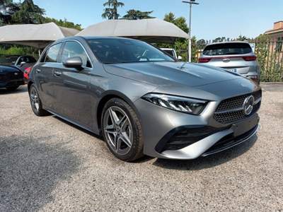 Mercedes-Benz Classe A D AUTOMATIC AMG ADVANCED 150CV NAV CAM "18 CARPLAY Grigio usata Vetralla