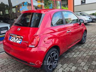 Fiat 500 1.0 Hybrid Red Rosso usata Castiglione Olona