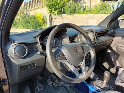 Suzuki Ignis 1200 HYBRID TOP 83CV CARPLAY CAM ITALIA Nero usata Vetralla