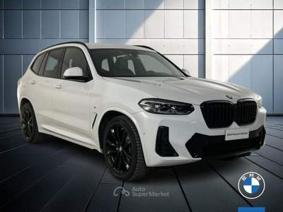 BMW X3 20 d Mild Hybrid 48V Msport xDrive Steptronic Bianco usata Brescia