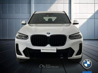 BMW X3 20 d Mild Hybrid 48V Msport xDrive Steptronic Bianco usata Brescia