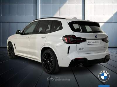BMW X3 20 d Mild Hybrid 48V Msport xDrive Steptronic Bianco usata Brescia