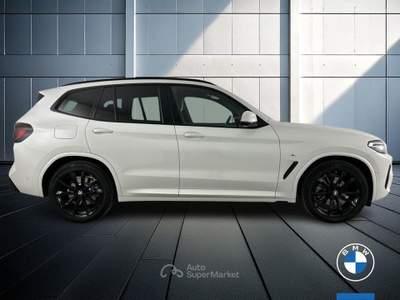 BMW X3 20 d Mild Hybrid 48V Msport xDrive Steptronic Bianco usata Brescia