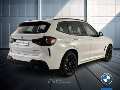 BMW X3 20 d Mild Hybrid 48V Msport xDrive Steptronic Bianco usata Brescia