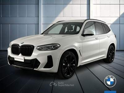 BMW X3 20 d Mild Hybrid 48V Msport xDrive Steptronic Bianco usata Brescia