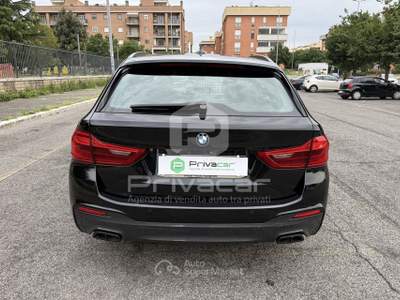 BMW Serie 5 520d BMW 520d Touring Msport Nero usata Roma