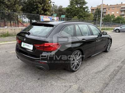 BMW Serie 5 520d BMW 520d Touring Msport Nero usata Roma