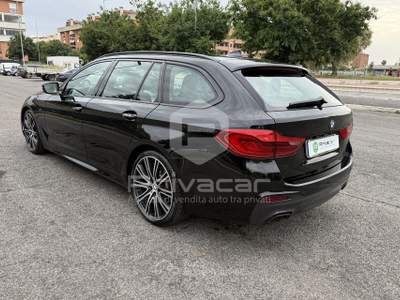 BMW Serie 5 520d BMW 520d Touring Msport Nero usata Roma