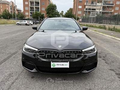 BMW Serie 5 520d BMW 520d Touring Msport Nero usata Roma