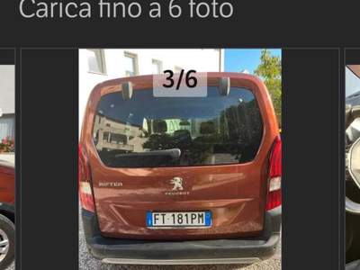 Peugeot Rifter Vendo Peugeot Rifter in ottime condizioni. Arancione usata Duino Aurisina