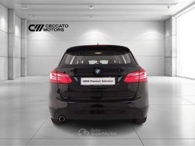 BMW Serie 2 Active Tourer 216d 216 d Advantage Auto Nero usata Padova