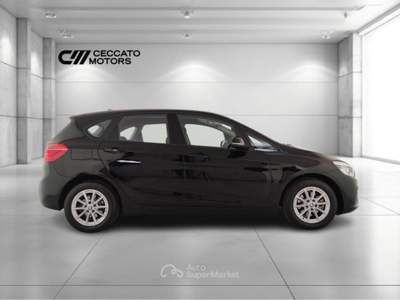 BMW Serie 2 Active Tourer 216d 216 d Advantage Auto Nero usata Padova