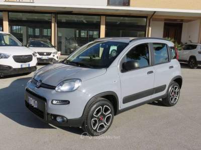 Fiat Panda 0.9 TwinAir Turbo Natural Power City Life CLIMA AU Grigio usata Tolentino