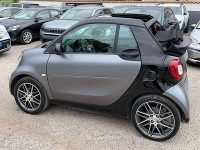 Smart ForTwo Fortwo Cabrio 0.9 t Brabus Edition 90cv twinamic Grigio usata Ardea