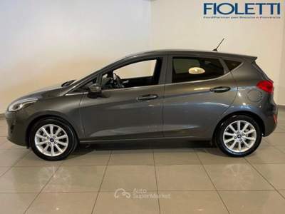 Ford Fiesta 6ª SERIE 1.1 85 CV 5 PORTE TITANIUM Grigio usata Manerbio
