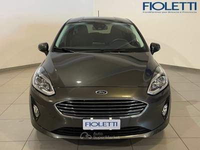 Ford Fiesta 6ª SERIE 1.1 85 CV 5 PORTE TITANIUM Grigio usata Manerbio