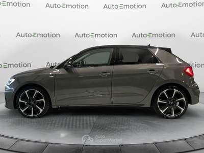 Audi A1 30 TFSI S tronic Identity Black Grigio usata Busto Arsizio