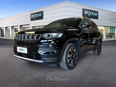 Jeep Compass 1.3 T4 PHEV 190cv Limited 4xe Auto Nero usata Milano