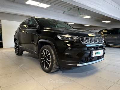 Jeep Compass 1.3 T4 PHEV 190cv Limited 4xe Auto Nero usata Milano
